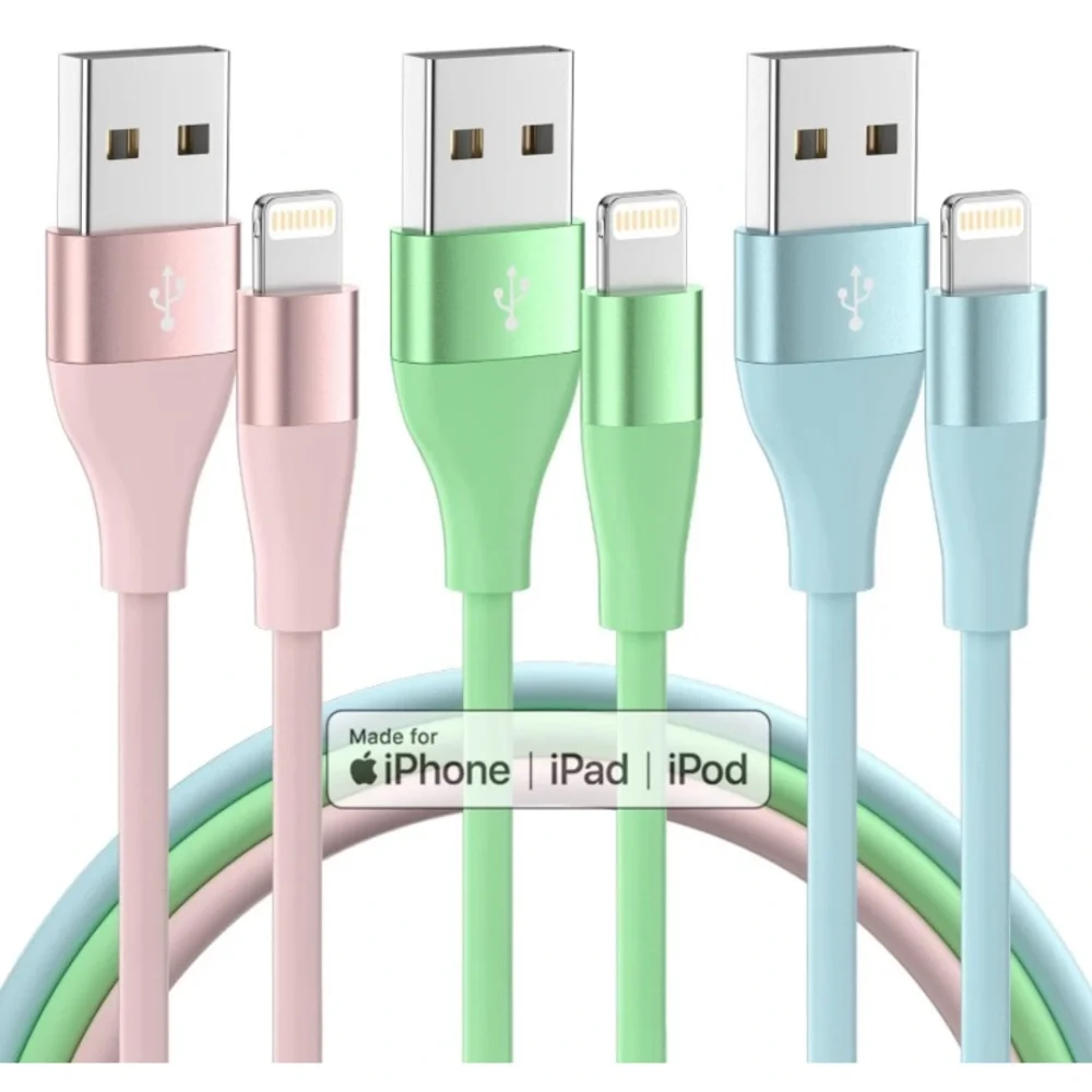 iPhone Charger 3Pack 10 FT